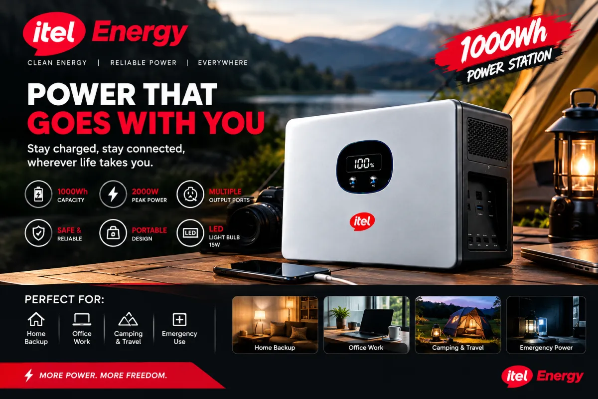 ITEL Solar Power station to power everything - Image 2