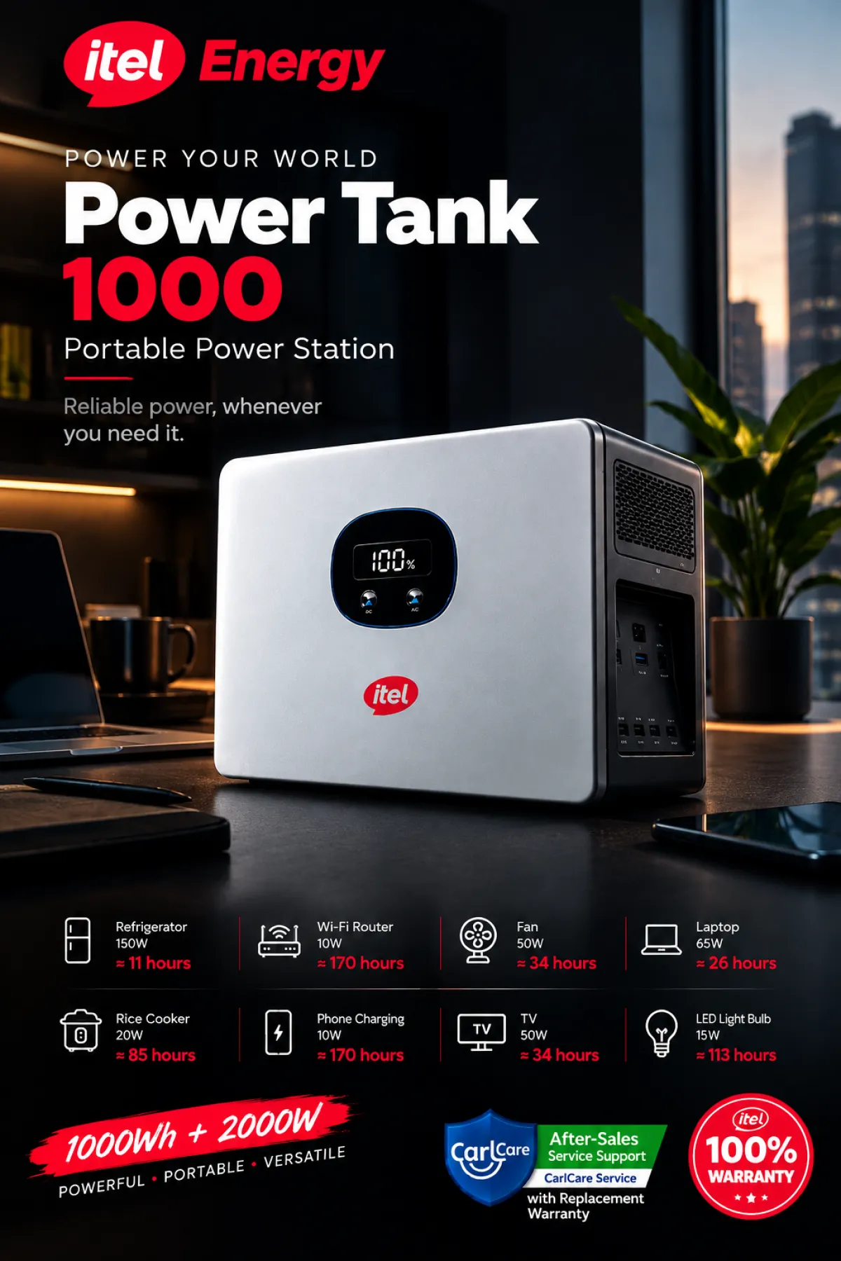 ITEL Solar Power station to power everything - Image 3