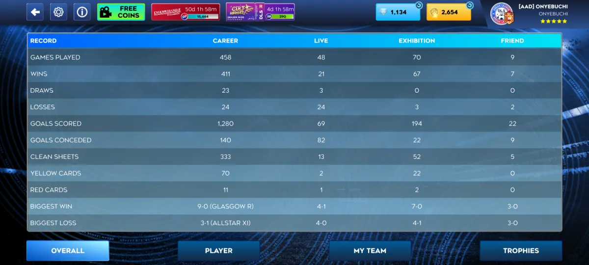 DLS account, Dream League Soccer, Mobile Games, Android Games, Coin Accou - Image 3