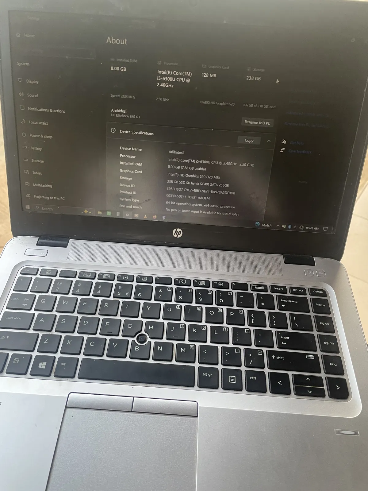 Hp Elitebook G3 - Image 2