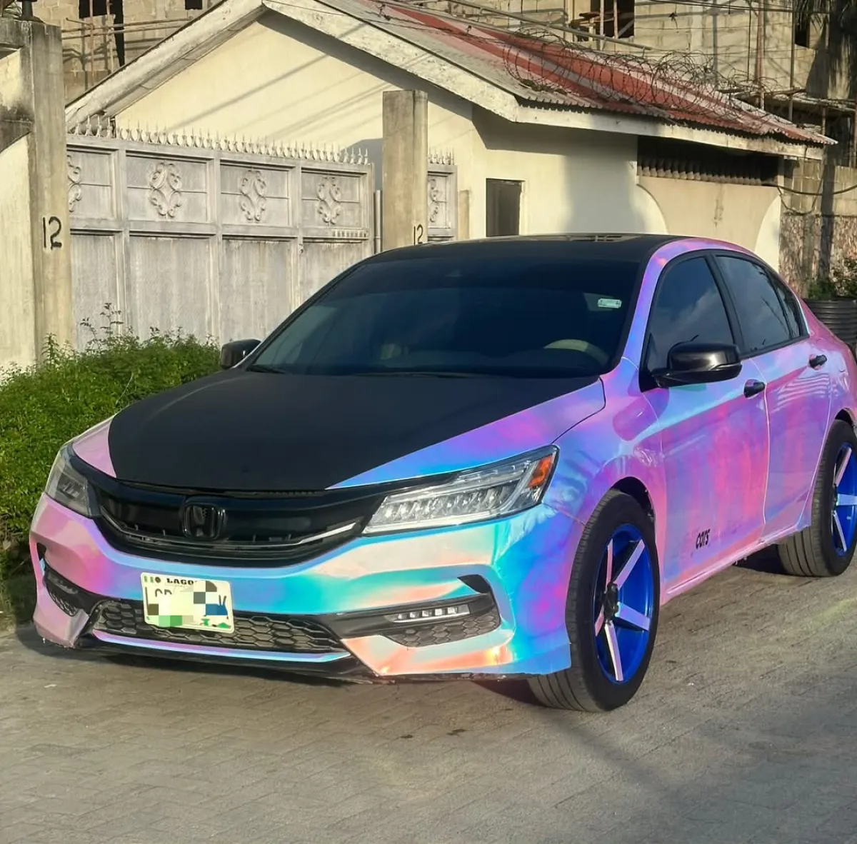 Honda Accord 2014 modelFirst body pan wrapped Untouched engine and gearChil - Image 8
