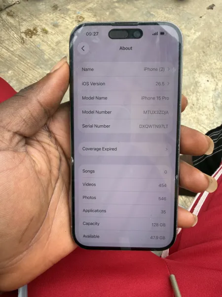IPhone 15 pro 128gb