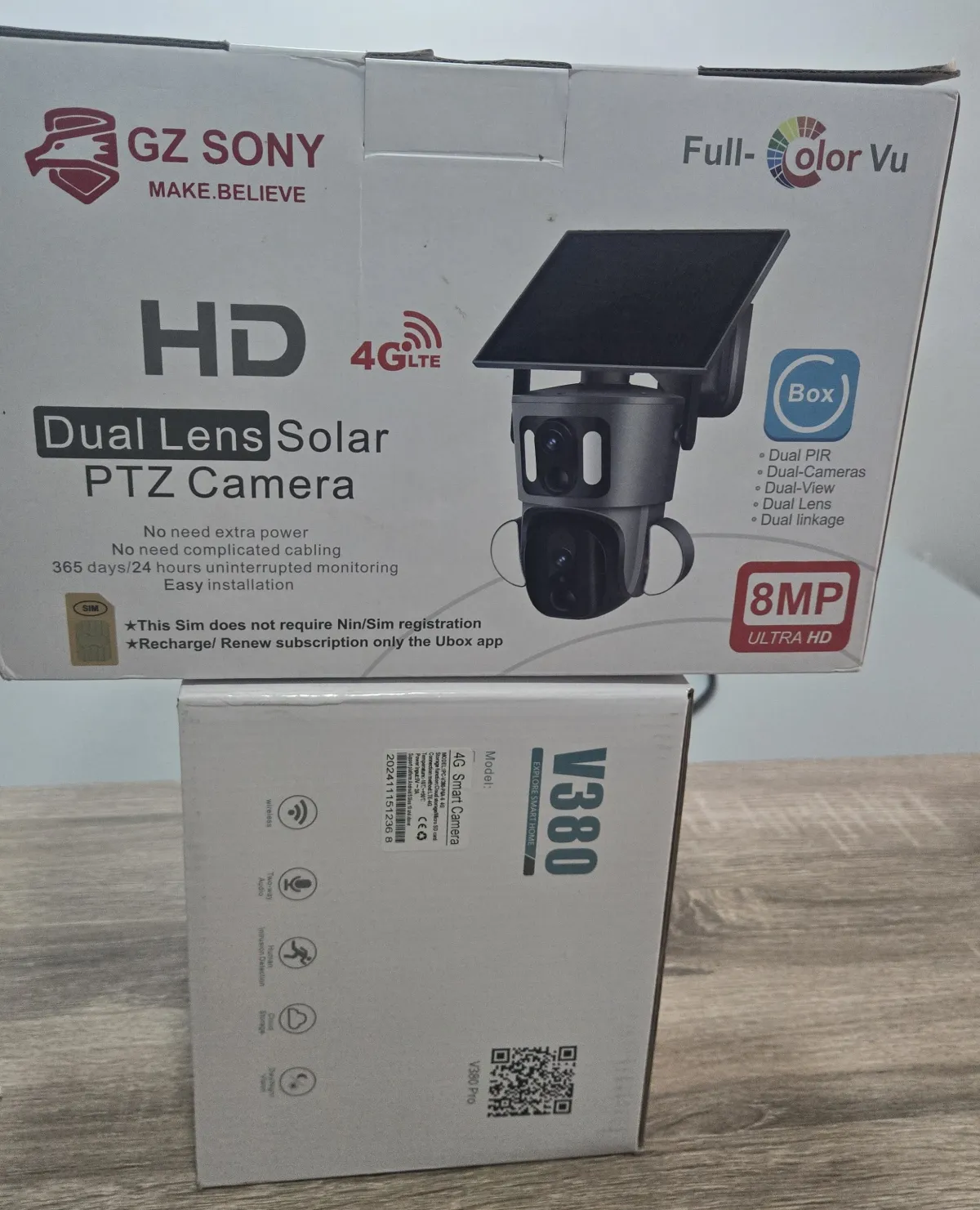 Full color vu hd dual-lens solar ptz camera - Image 3