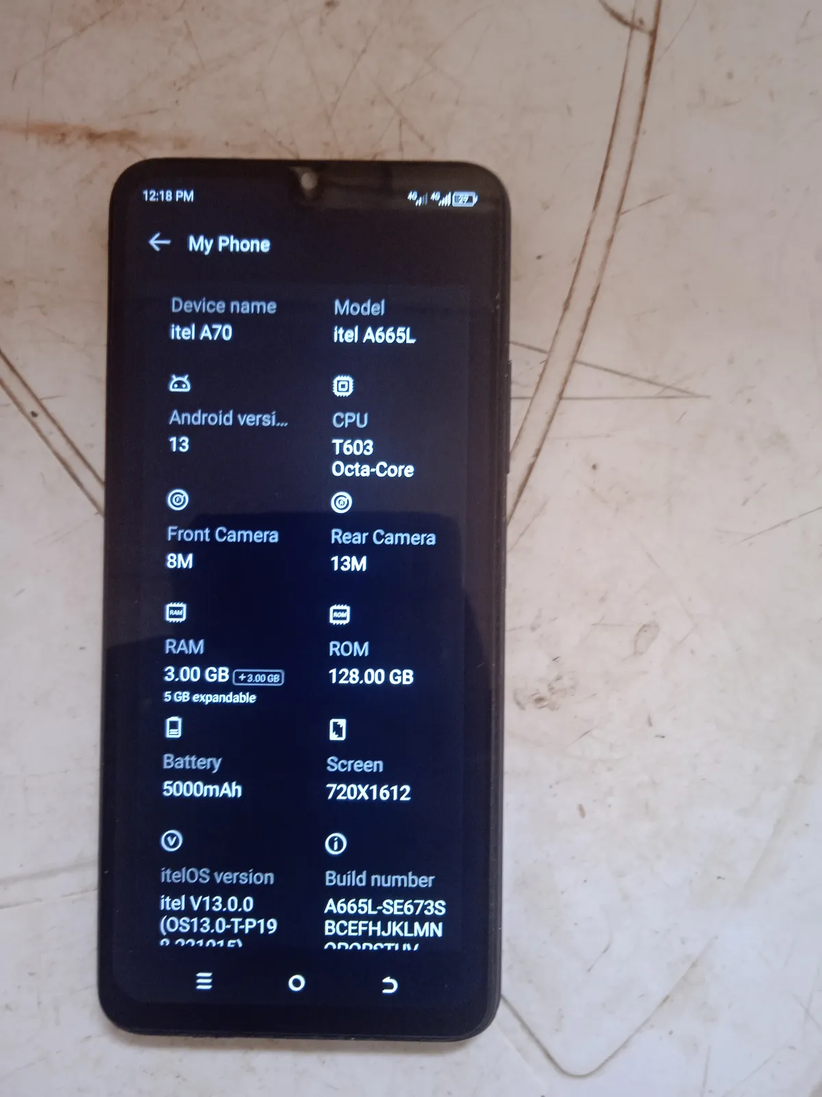 Itel A70 for sale - Image 4