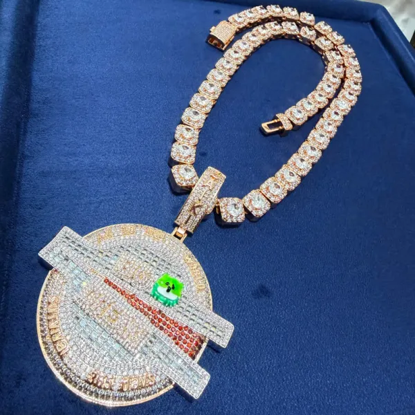 Hand and neck chain