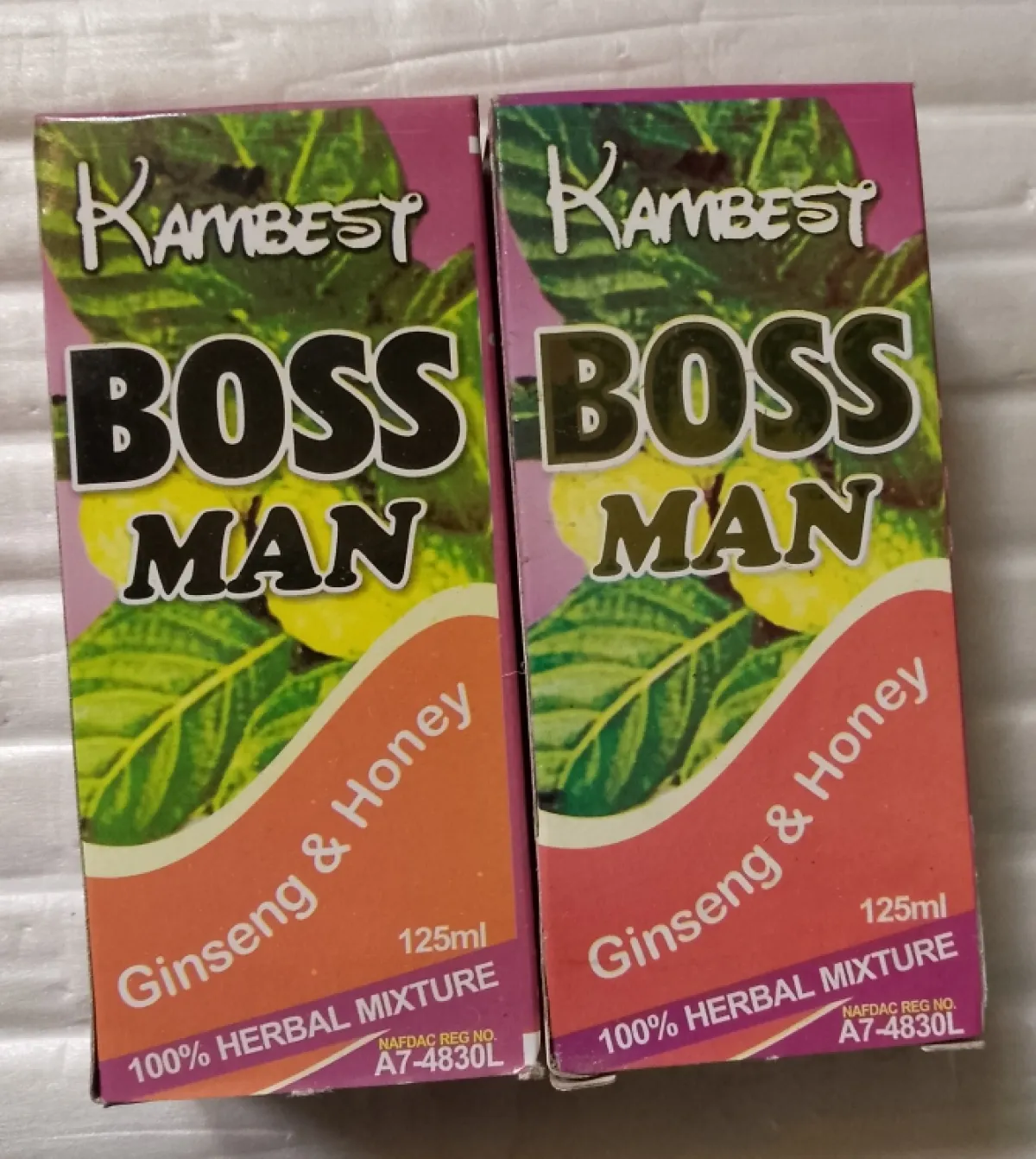 Kambest Bossman Honey with Ginseng for Mennen - Image 2