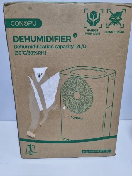 12Lday Dehumidifier, Continuous Drain, Auto Dehumidification, Sle