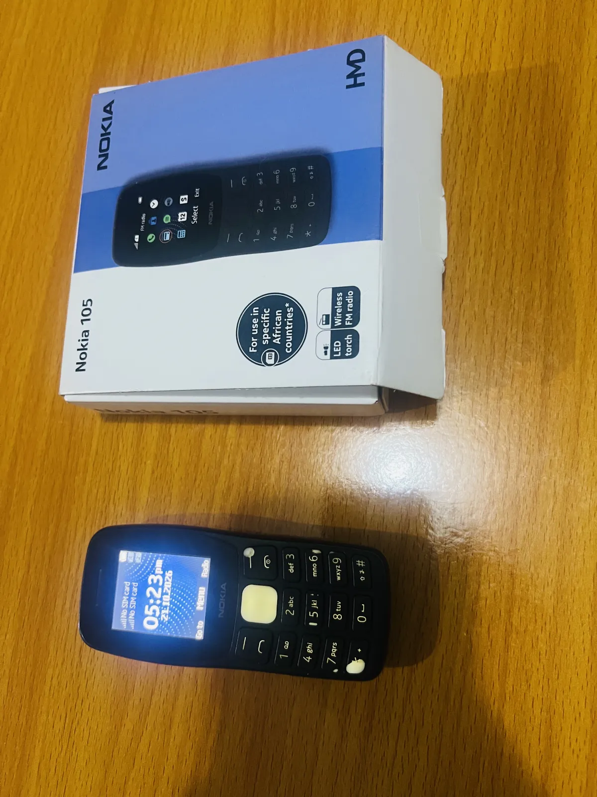 Black Nokia 105 - Image 1