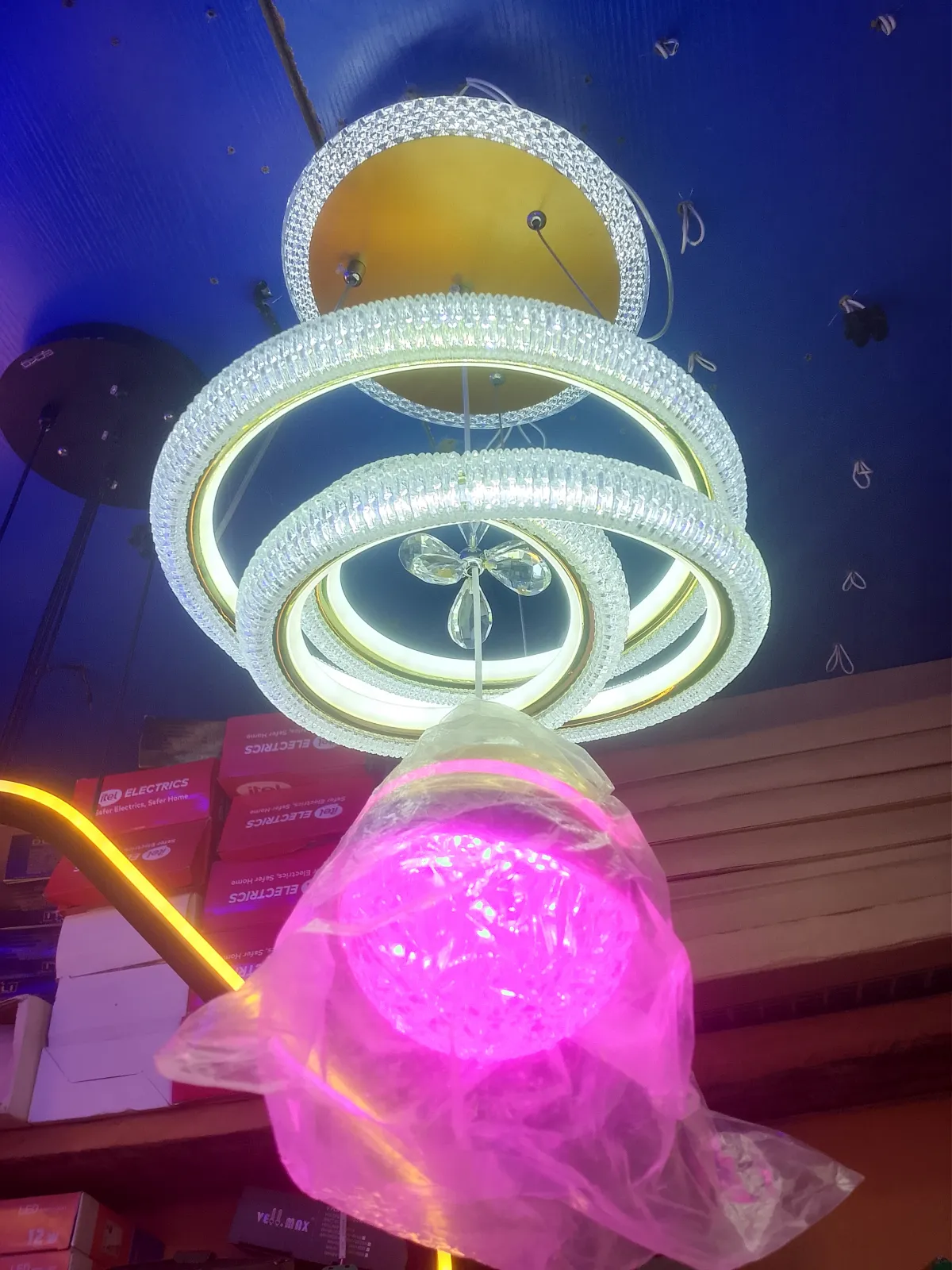 Coilling Office DropLed Chandelier - Image 3