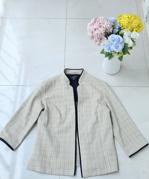 Perceptions 3/4 sleeves blazer