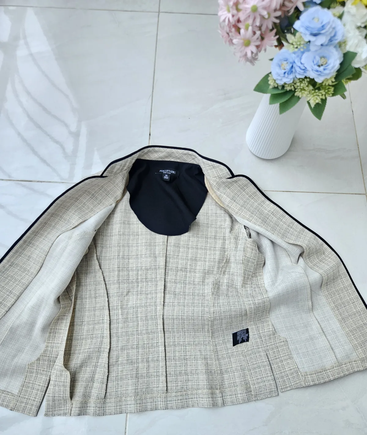 Perceptions 3/4 sleeves blazer - Image 3