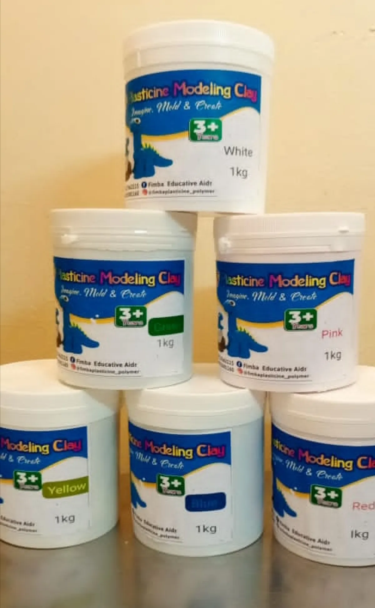 Plasticine Modelling Clay - Image 1