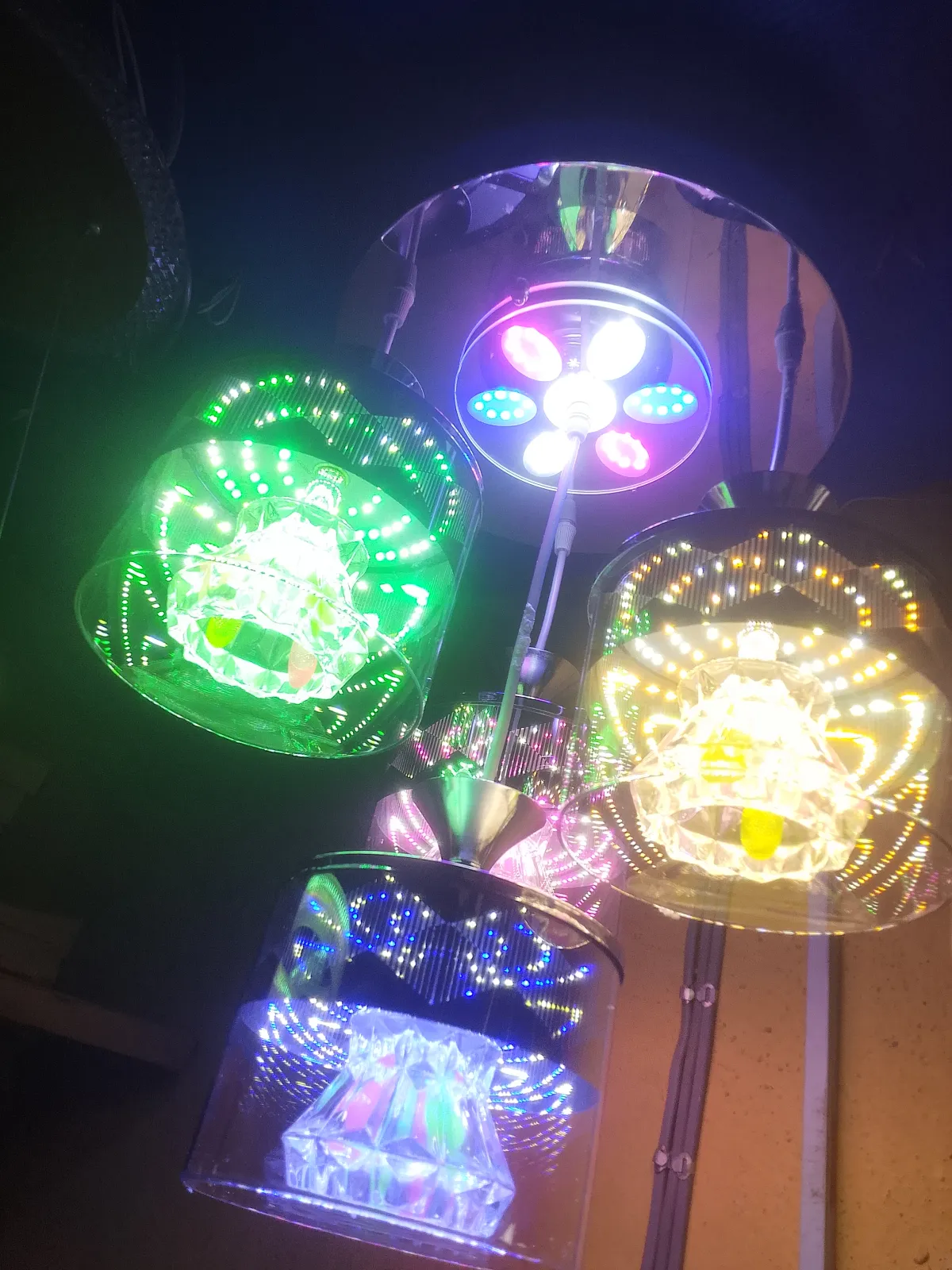 4 Head glass Droplight Chandelier Lighting - Image 7