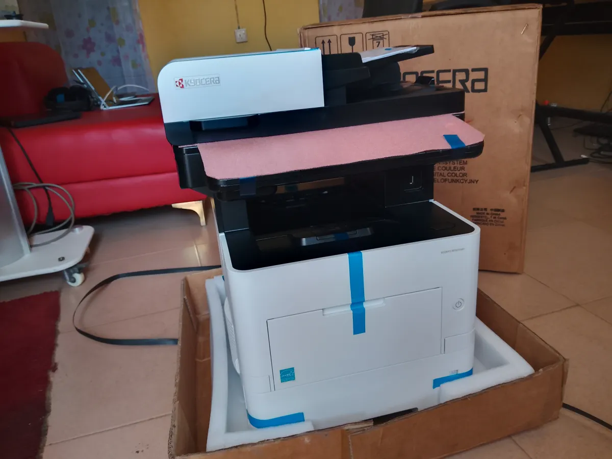 Brand New Kyocera Ecosys 3655idn Black and White Photocopier Bl - Image 10