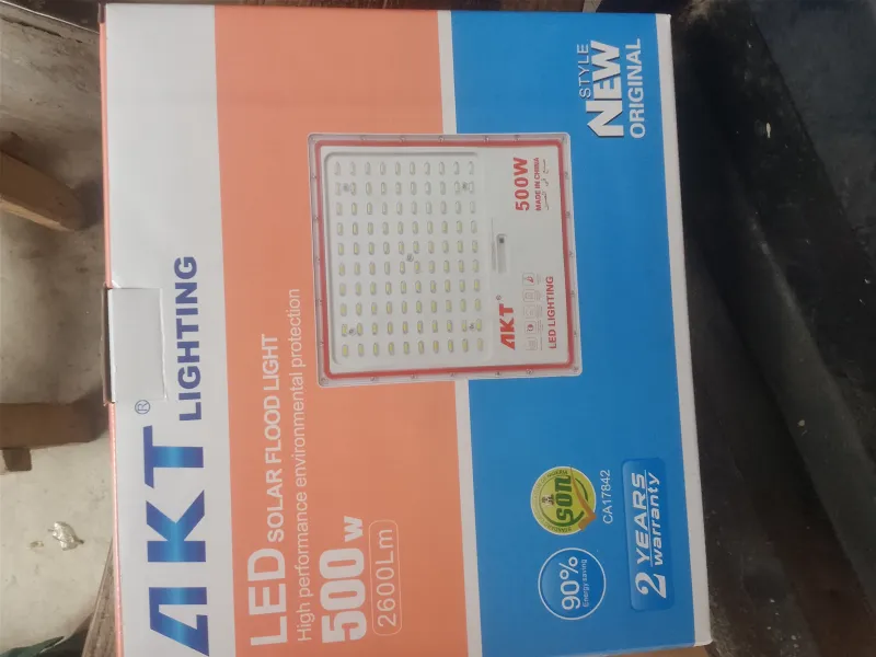 500W Akt solar Floodlights Separate panel