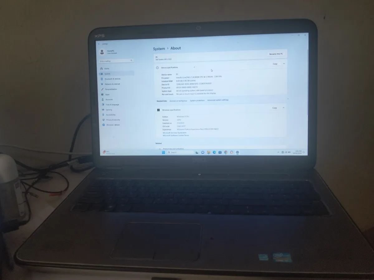 Laptop Del XPS - Image 3