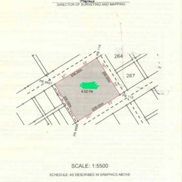 Land for sale (4. 52 hcf) cbd, abuja