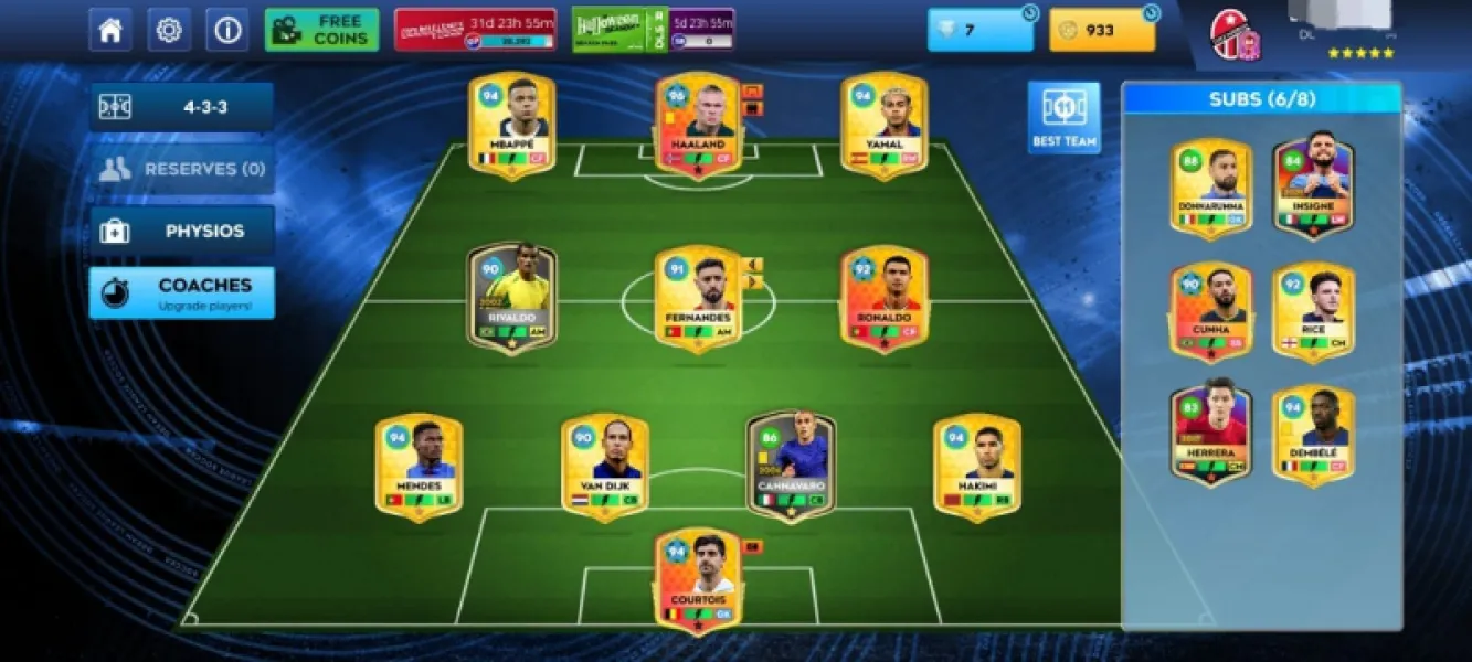 Dream League Soccer 2026, WORLD CLASS PLAYERS