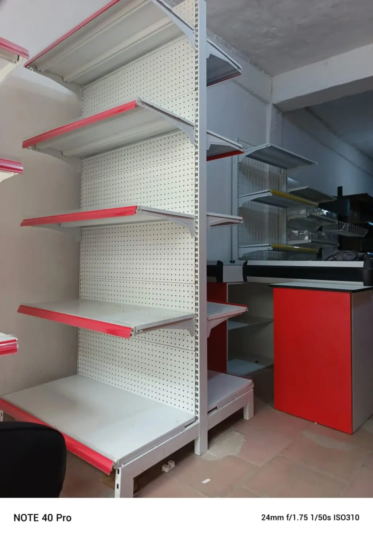 Supermarket double sided shelve - Image 1