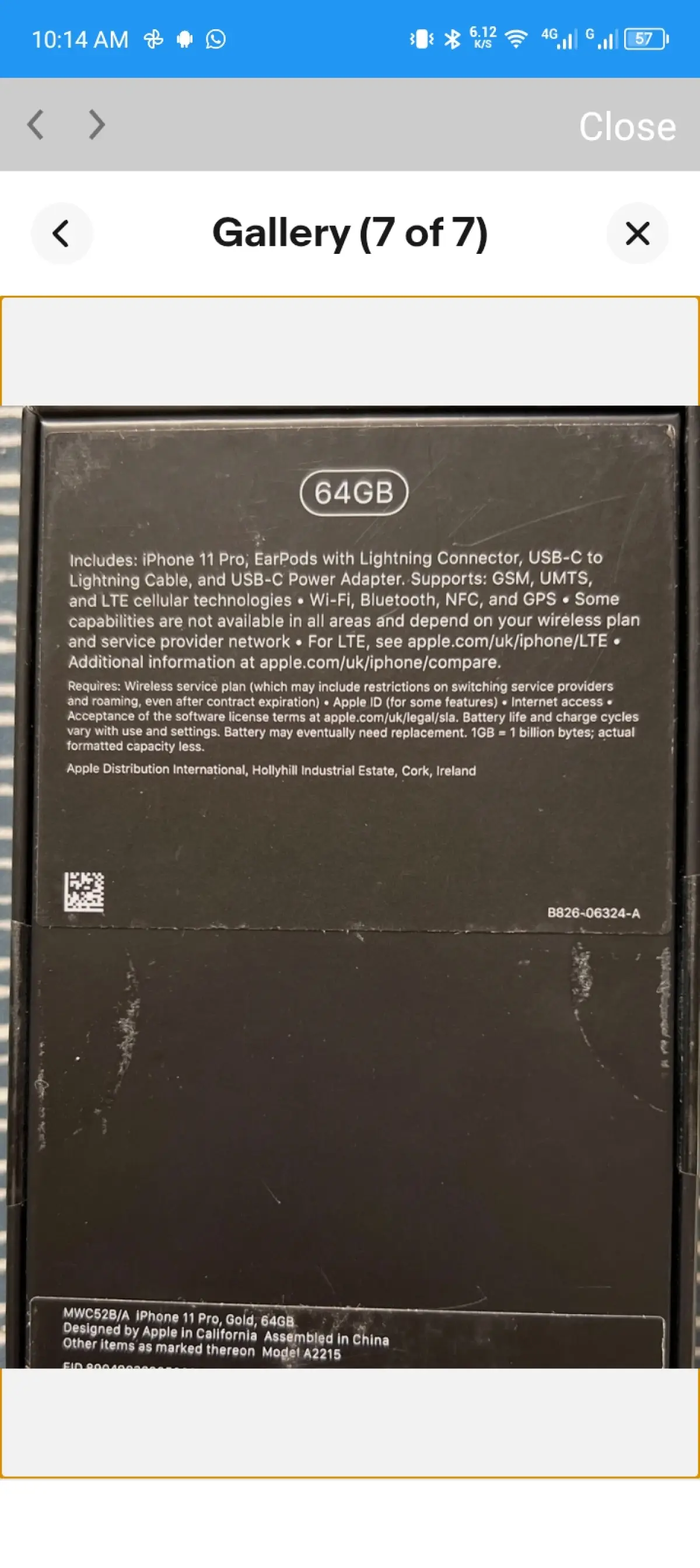 iPhone 11 pro open box - Image 2