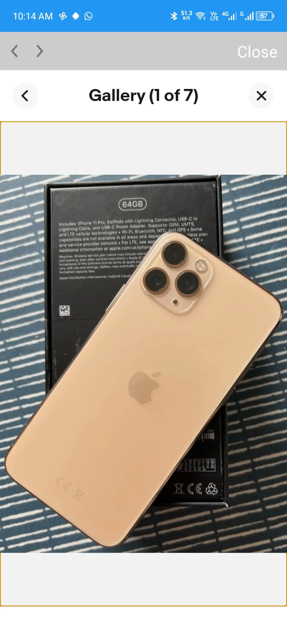 iPhone 11 pro open box - Image 6
