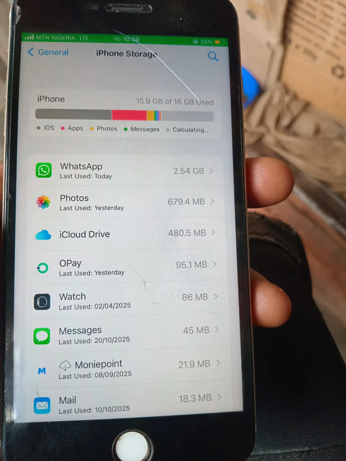 Perfectly working fine iphone 6splus - Image 1