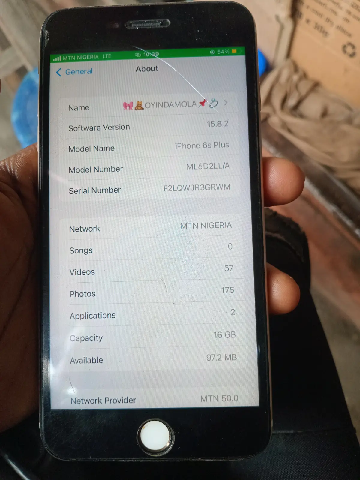 Perfectly working fine iphone 6splus - Image 2