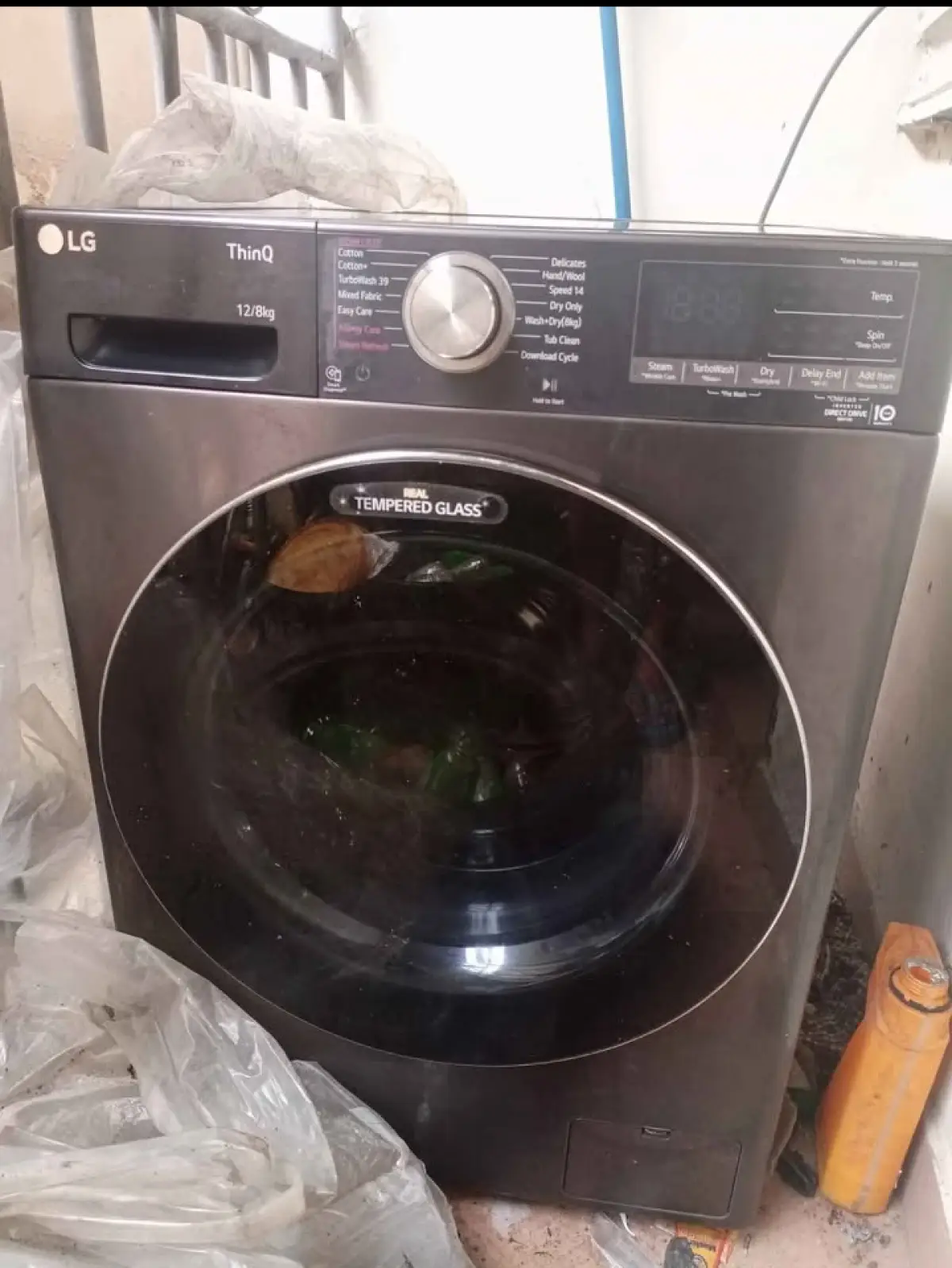 LG 12kg inverter Washer/8kg Dryer Front Load Wash & Dry Machine - Image 3