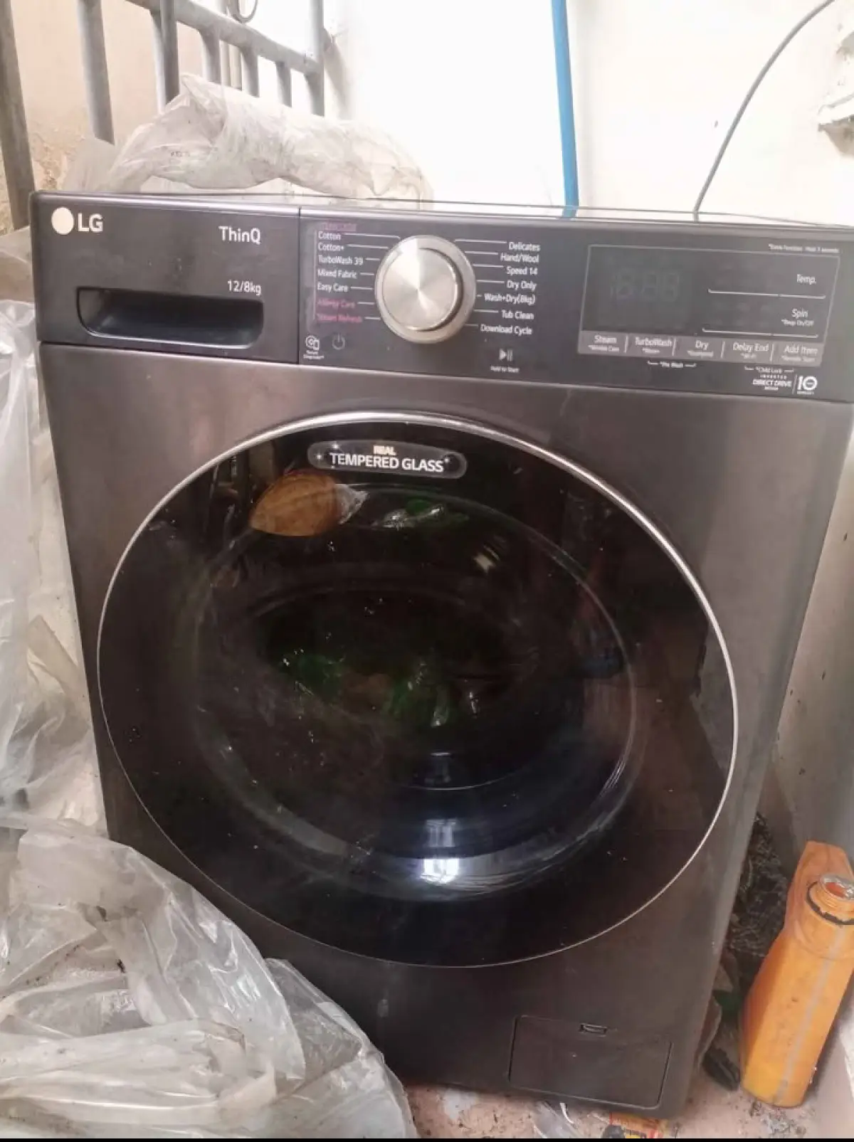 LG 12kg inverter Washer/8kg Dryer Front Load Wash & Dry Machine - Image 4