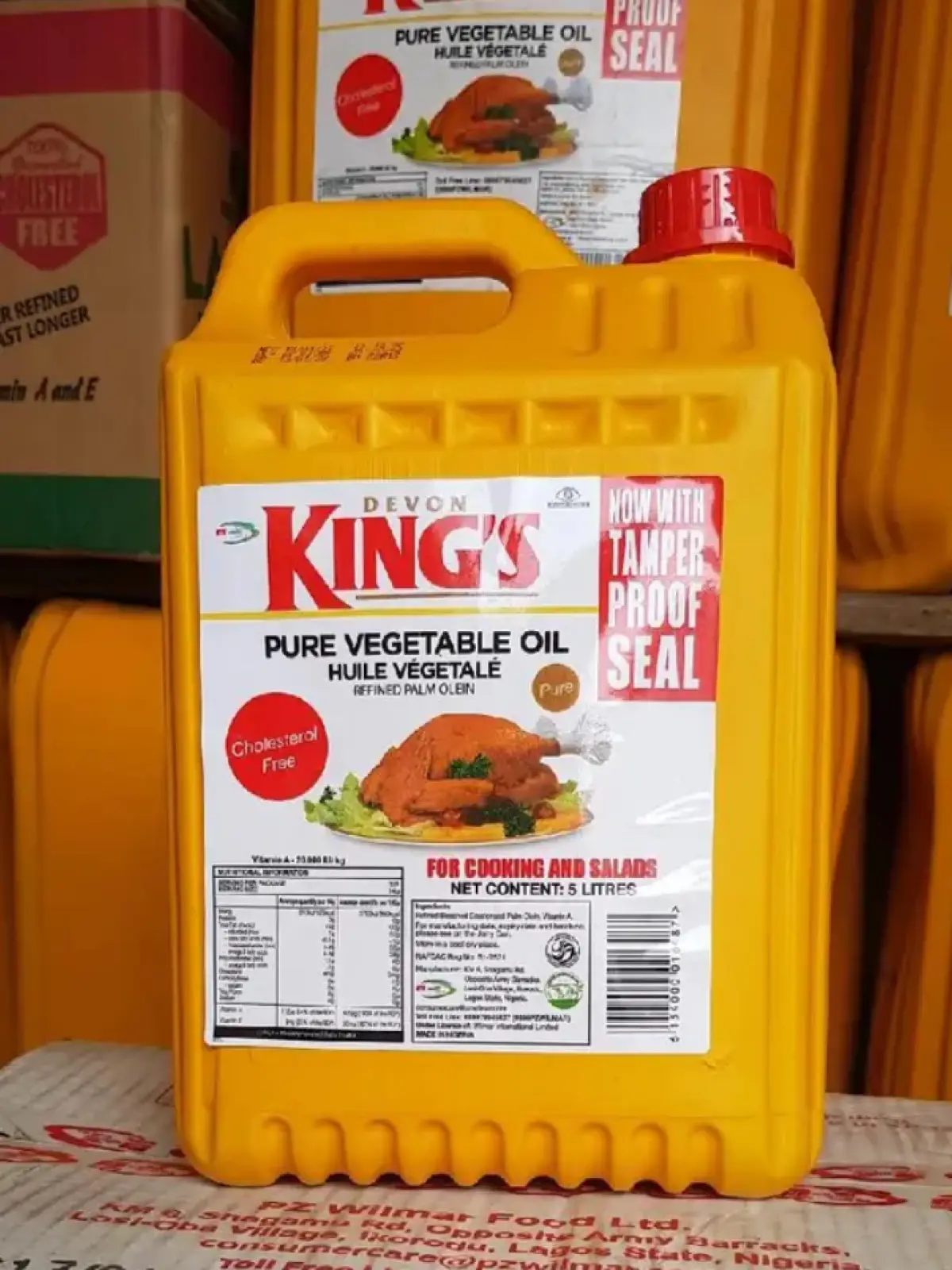 Kings (Devon) Vegetable Oil is for cooking, maintains heart health - Image 3