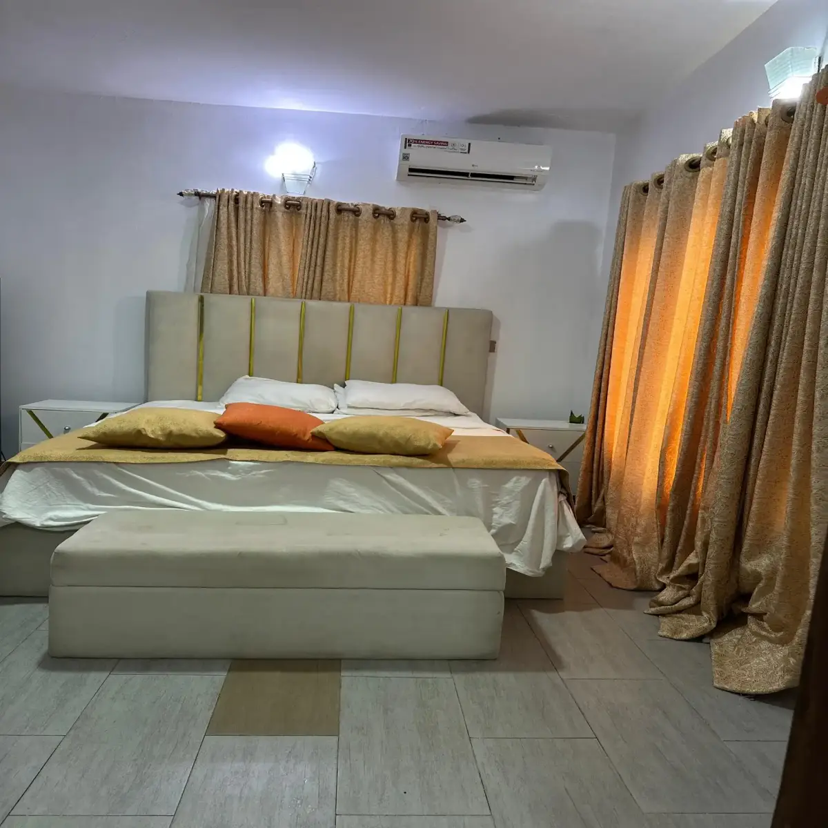 6x6 bed frame and foam available for sale. - Image 2