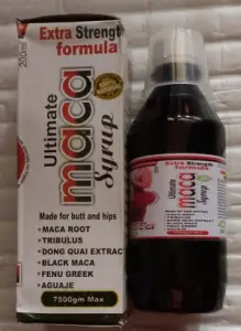 Ultimate Maca Syrup for Butt and Hips Enlargement