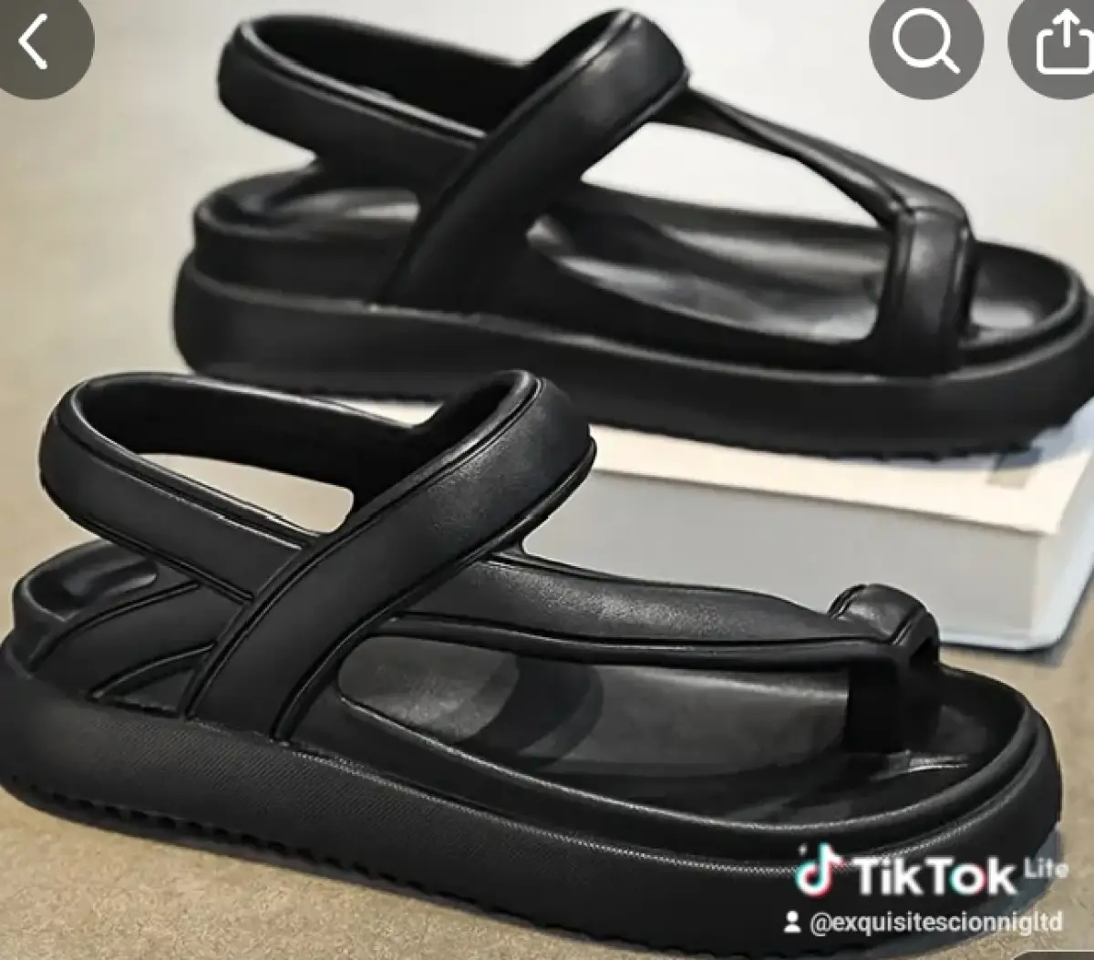 Men'S Stylish Thick-Soled Sandals - Image 4