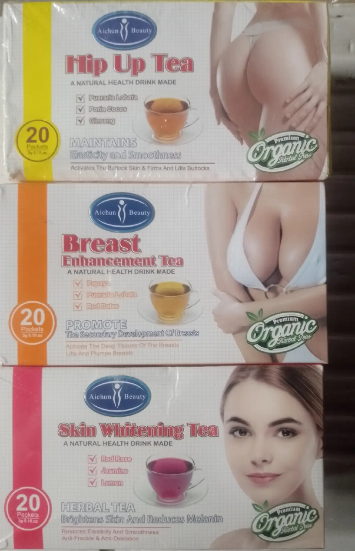 Aichun Beauty Breast Enlargement and Enhancement Tea - Image 2