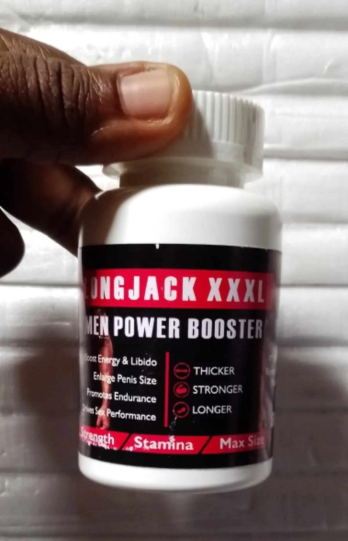 Longjack XXXL Manpower Booster Capsule for Penis Enlargement - Image 1