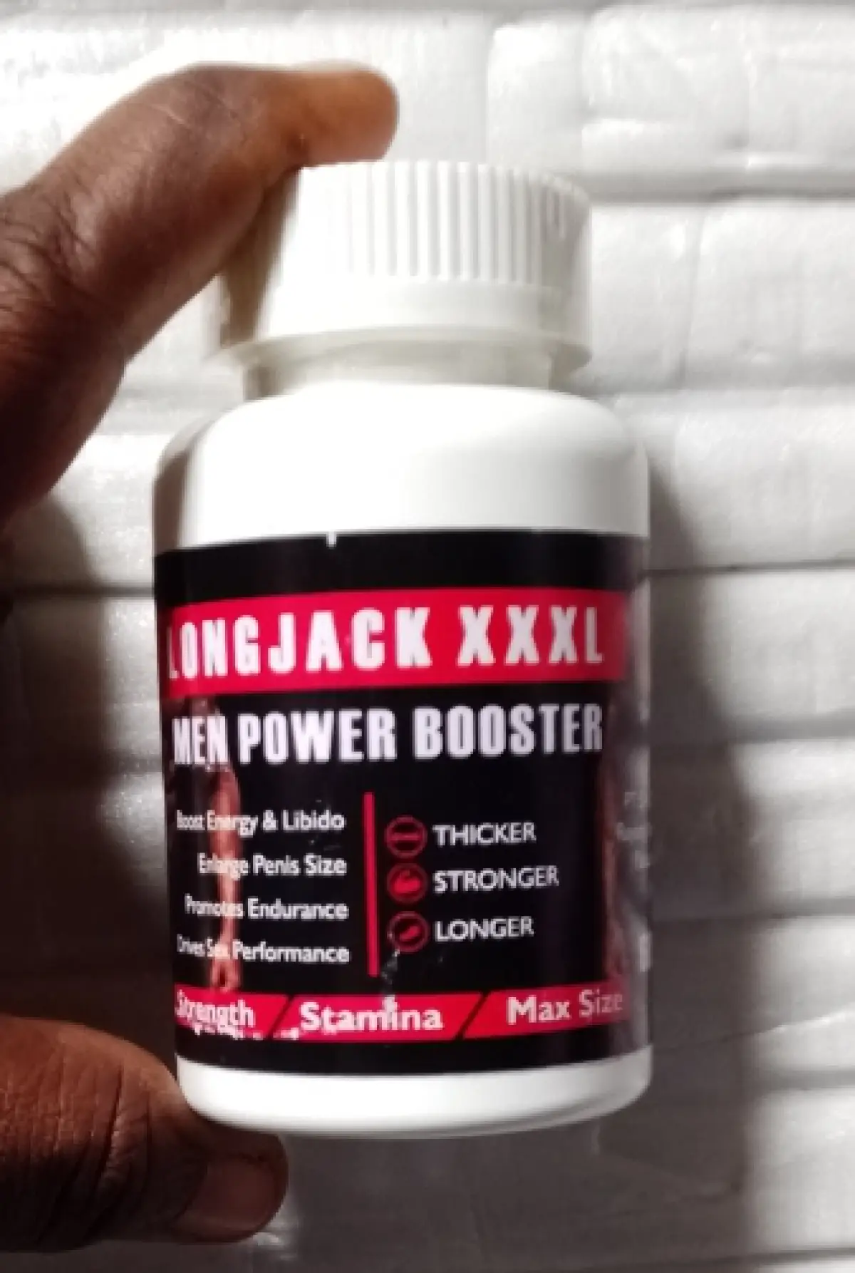 Longjack XXXL Manpower Booster Capsule for Penis Enlargement - Image 2