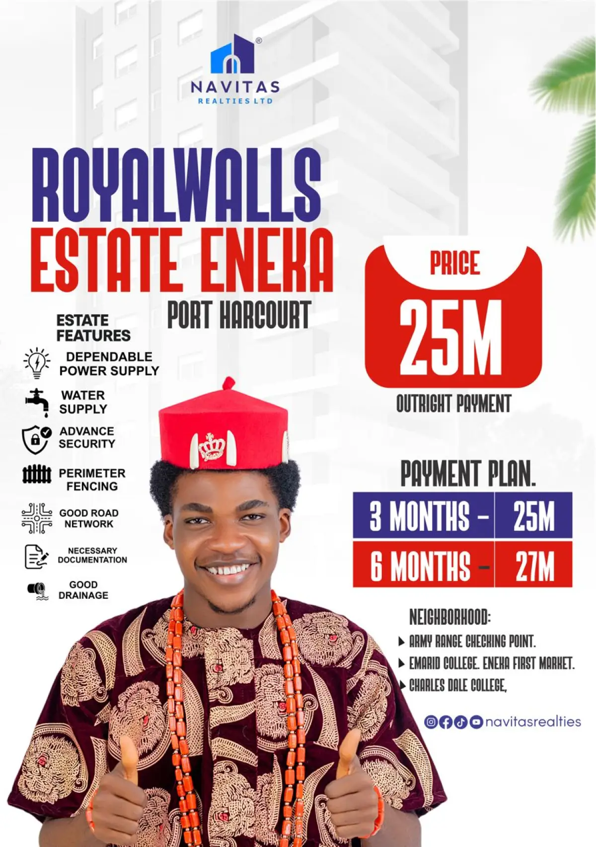 🏠 Royal Walls Estate, Port Harcourt – Secure, Serene & Strategic - Image 1