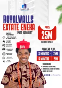 🏠 Royal Walls Estate, Port Harcourt – Secure, Serene & Strategic