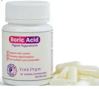 Boric Acid Vagina Suppository Yoni Pops Cookie Vitamin -30pills