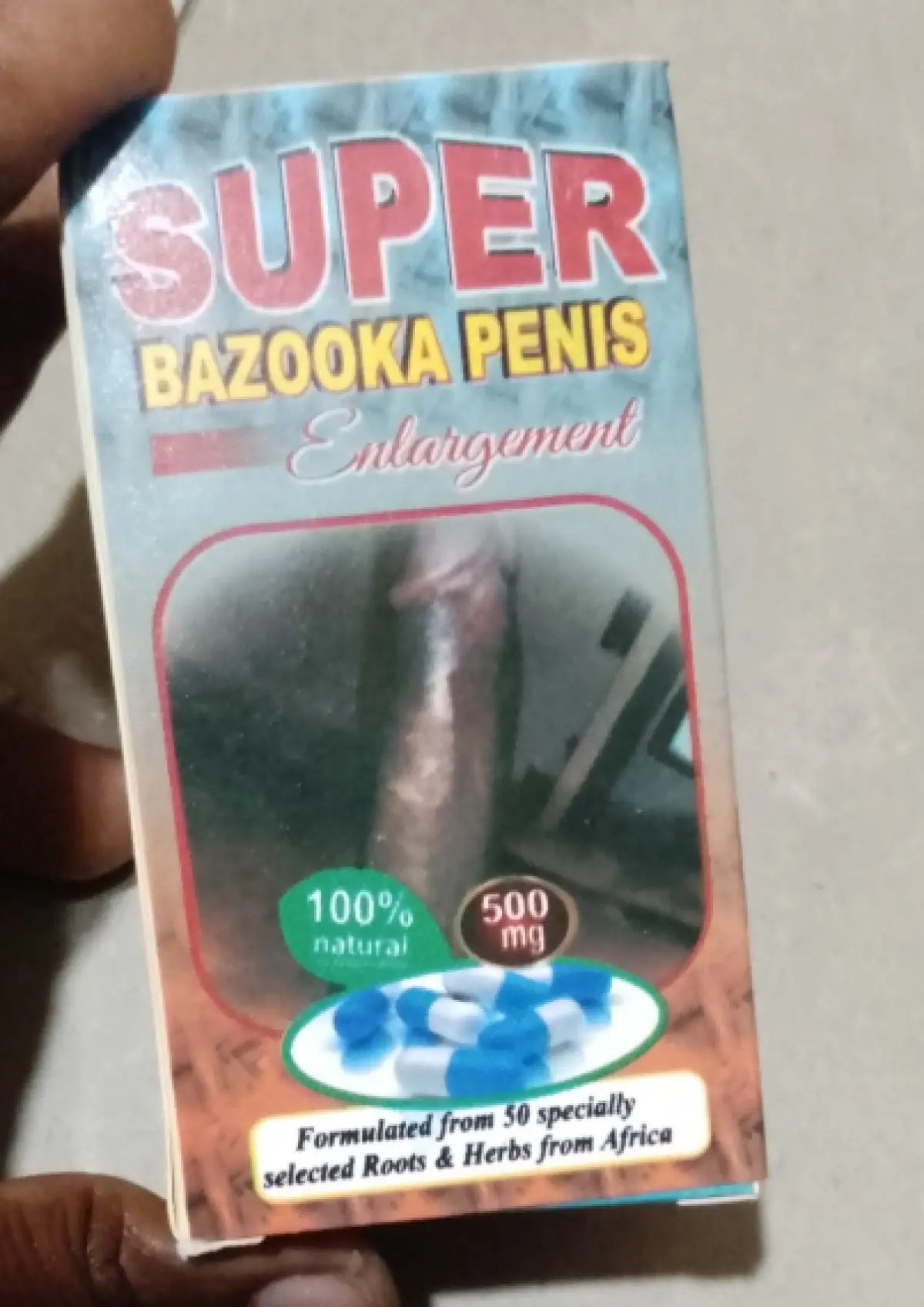 Super Bazouka Capsule for Penis Enlargement - Image 1