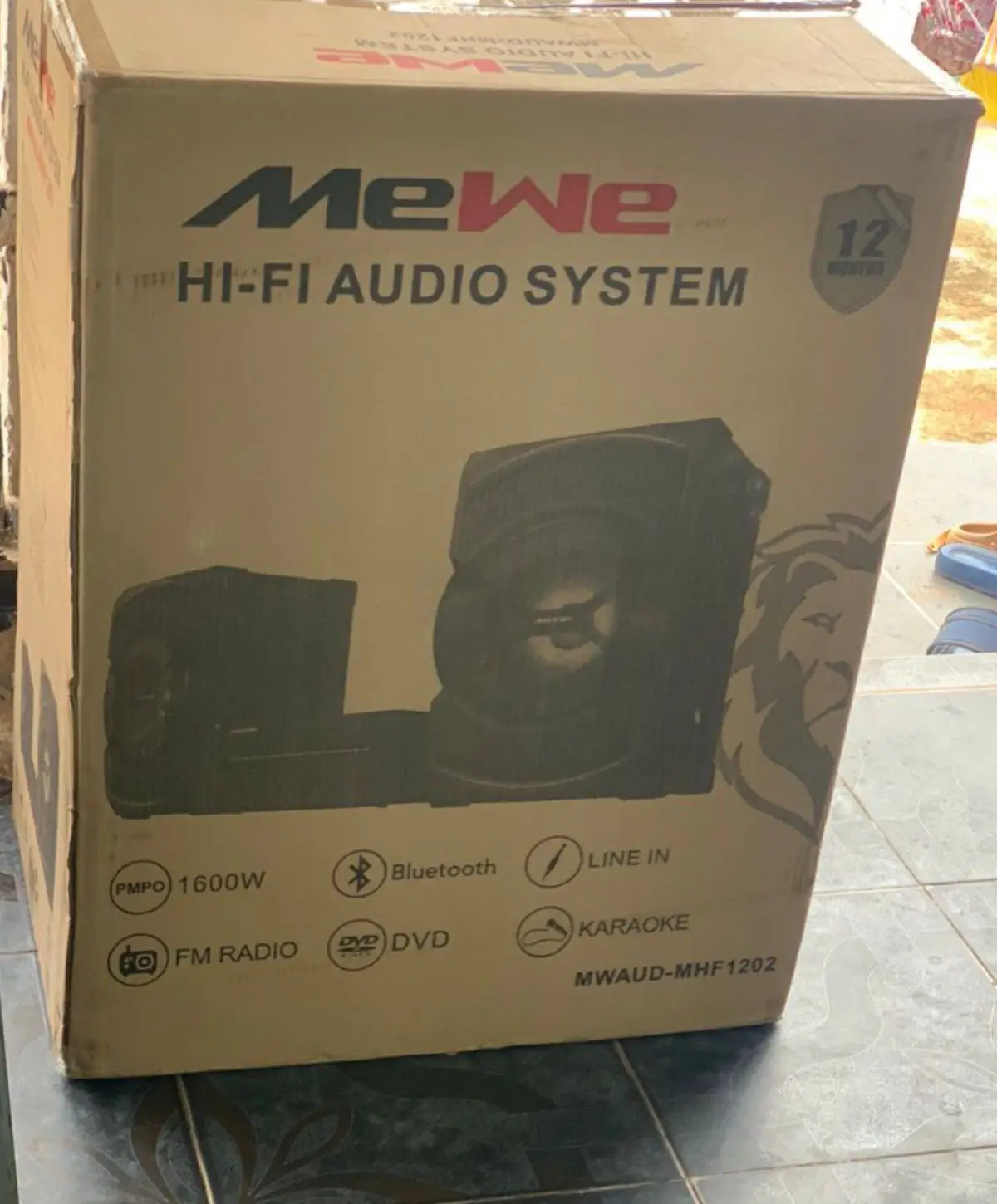 Mewe xboom powerful sound system - Image 1