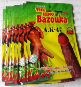 The King Bazouka Tisane Ak47 Manpower Powder
