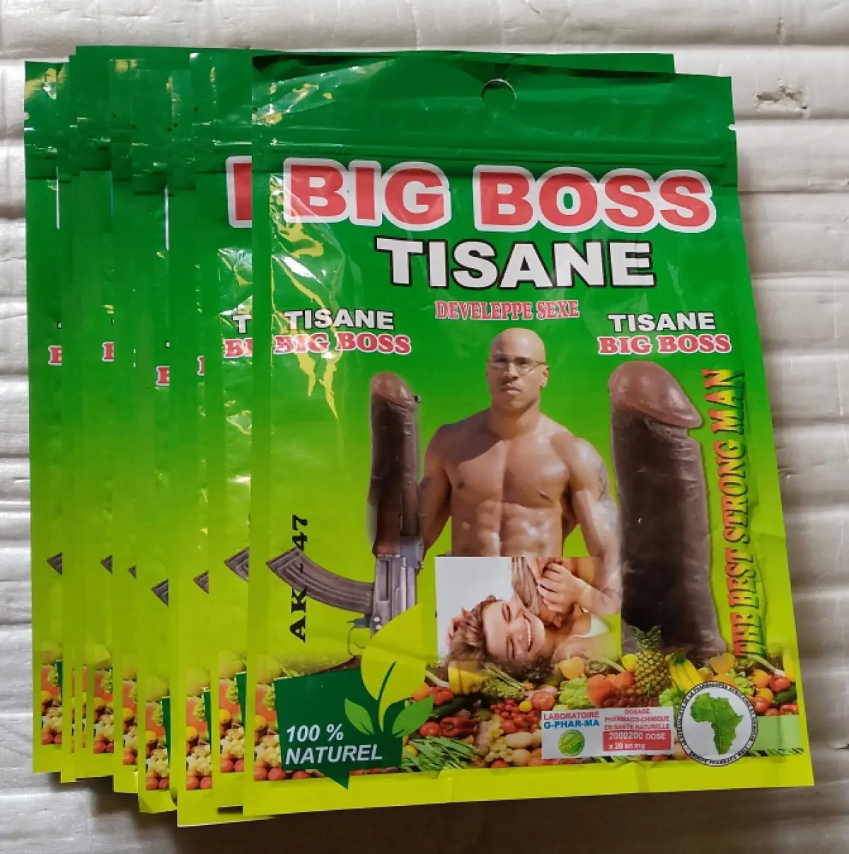 The King Bazouka Tisane Ak47 Manpower Powder - Image 3