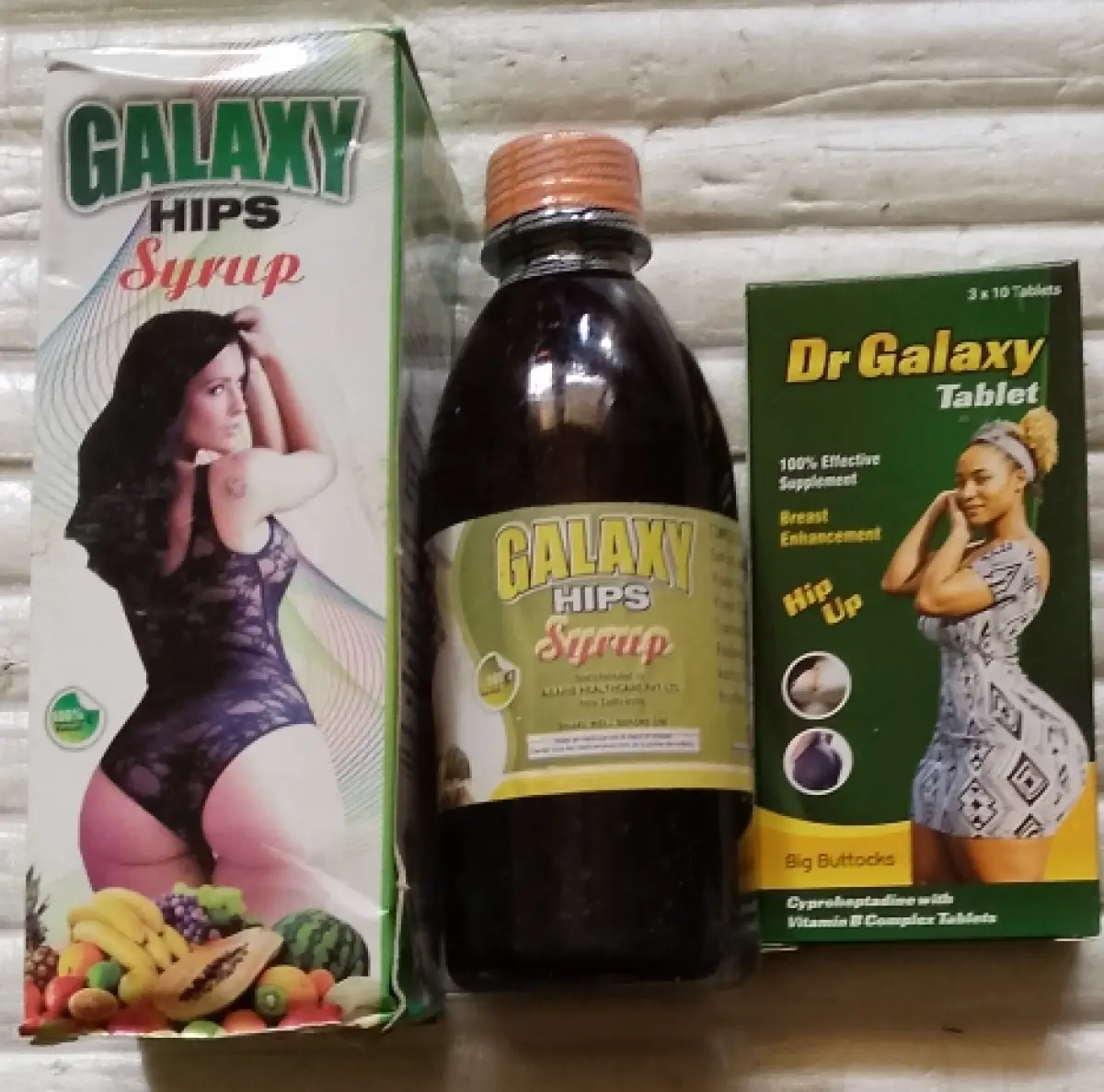Dr. Galaxy Tablet Plus Galaxy Syrup for Butt and Breast Enlargement - Image 1