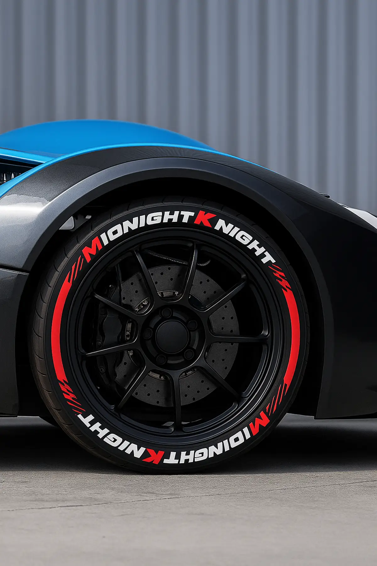 CAR LETTERING TYRE STICKERS - Image 1