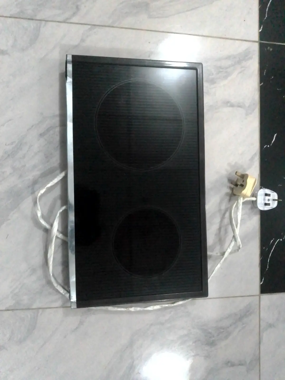 FOREIGN USED ELECTRIC COOKER- DOUBLE BURNER - Image 2