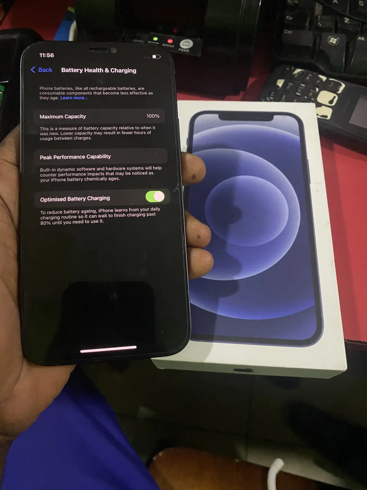 Open box locked iPhone 12 - Image 1