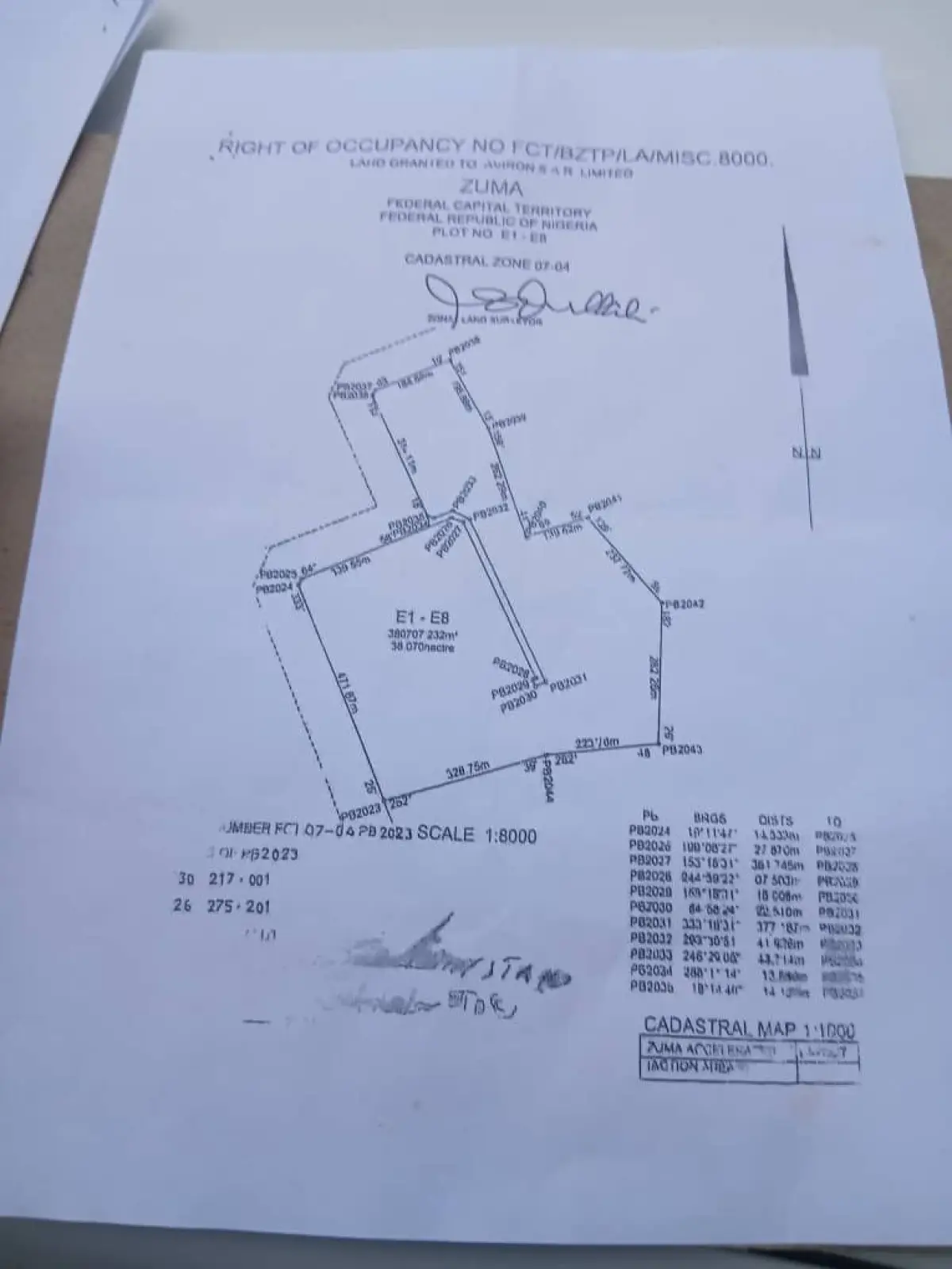 38 Hectares of land for sale - Image 1