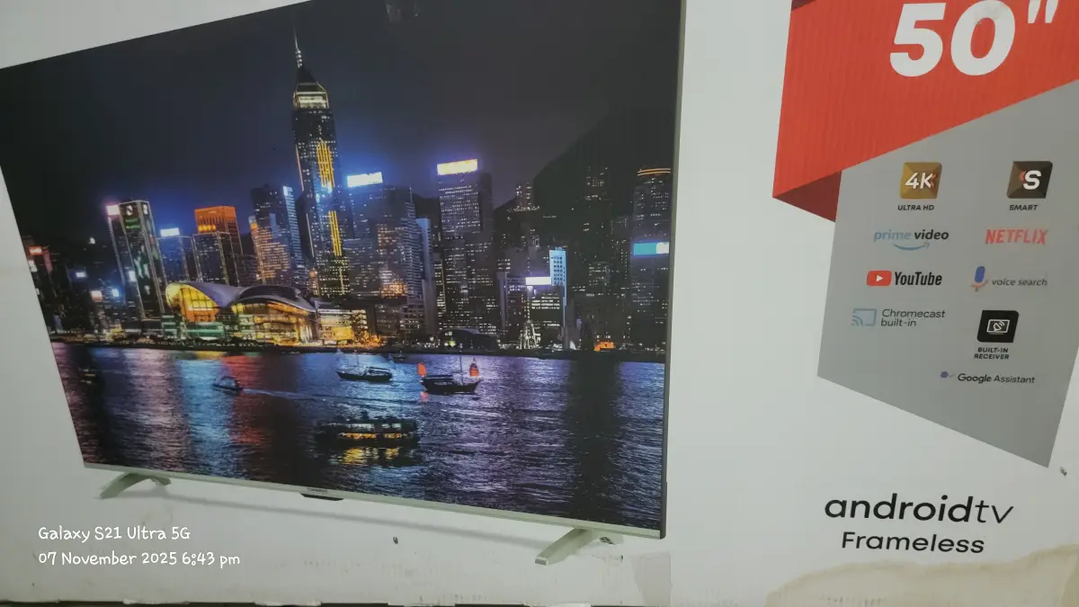 50inches Tornado 4k UHD Android Tv - Image 1