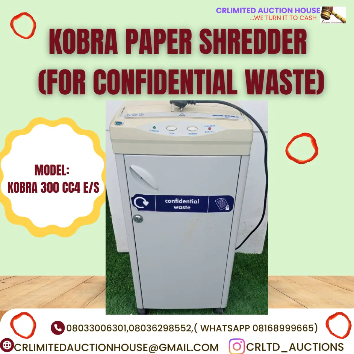 PAPER SHREDDER - Image 1